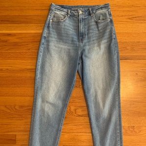 AE Stretch Curvy Mom Jeans